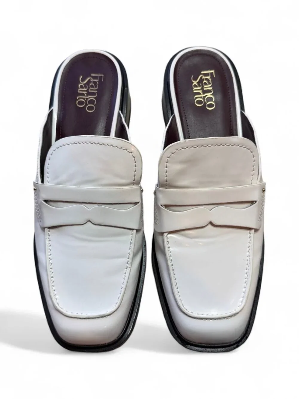 Franco Sarto Women's Leather Loafers Size 9.5M
